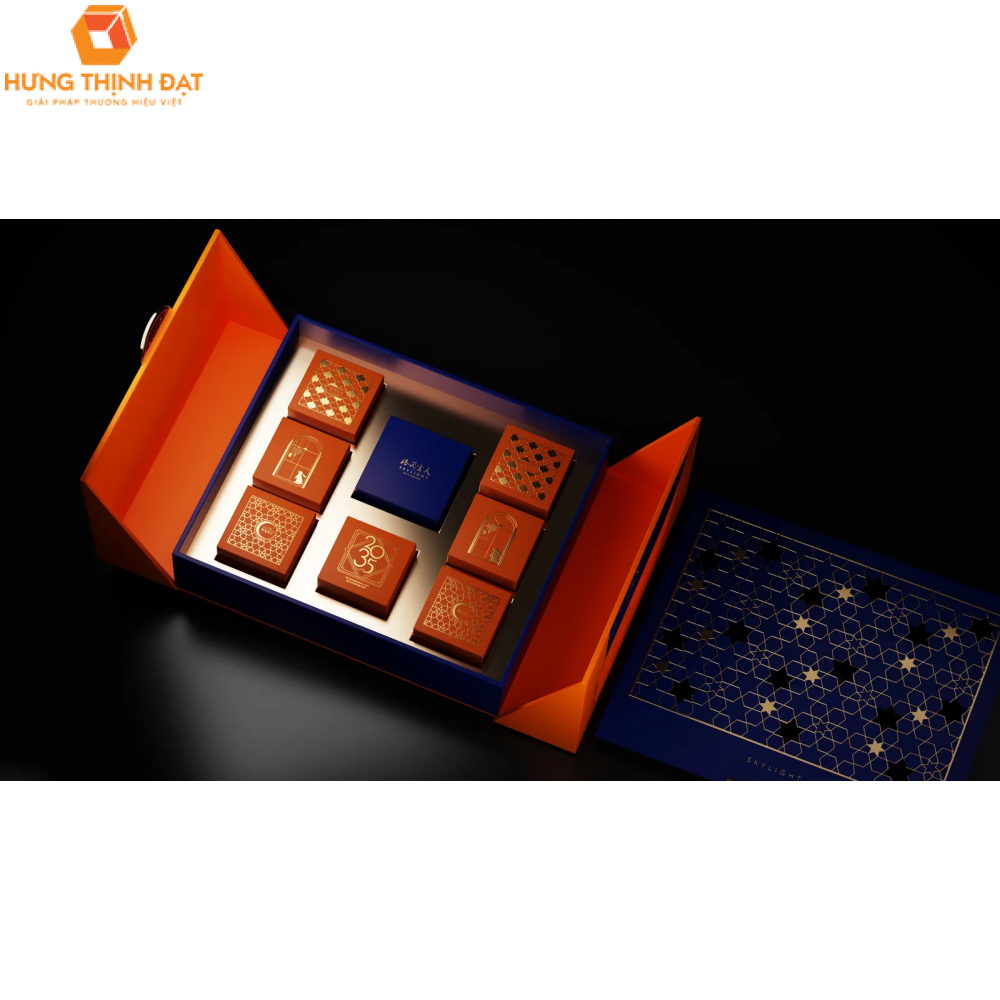 Hộp Cứng MOONCAKE TIANYUN -  Thiết Kế Độc Đáo Nổi Bật